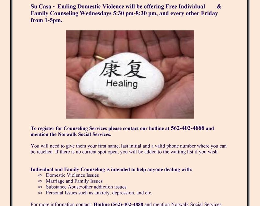 Additional Support Groups now available!