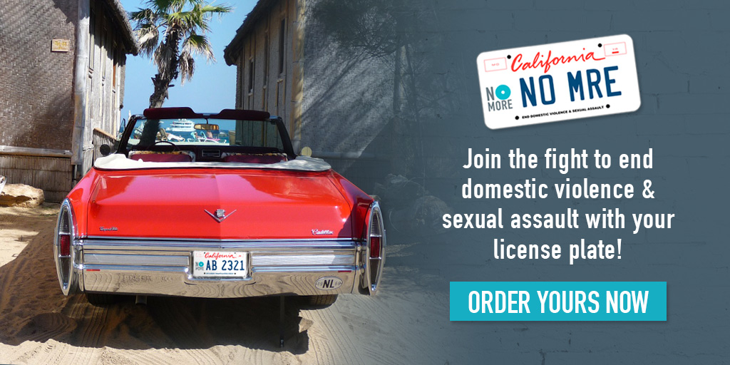 Did you know you can help end domestic violence and sexual assault with your license plate?