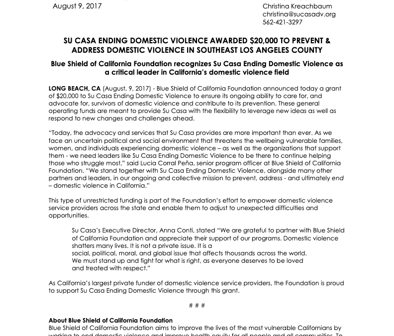 LA Times Article: Fearing deportation, many domestic violence victims are steering clear of police and courts