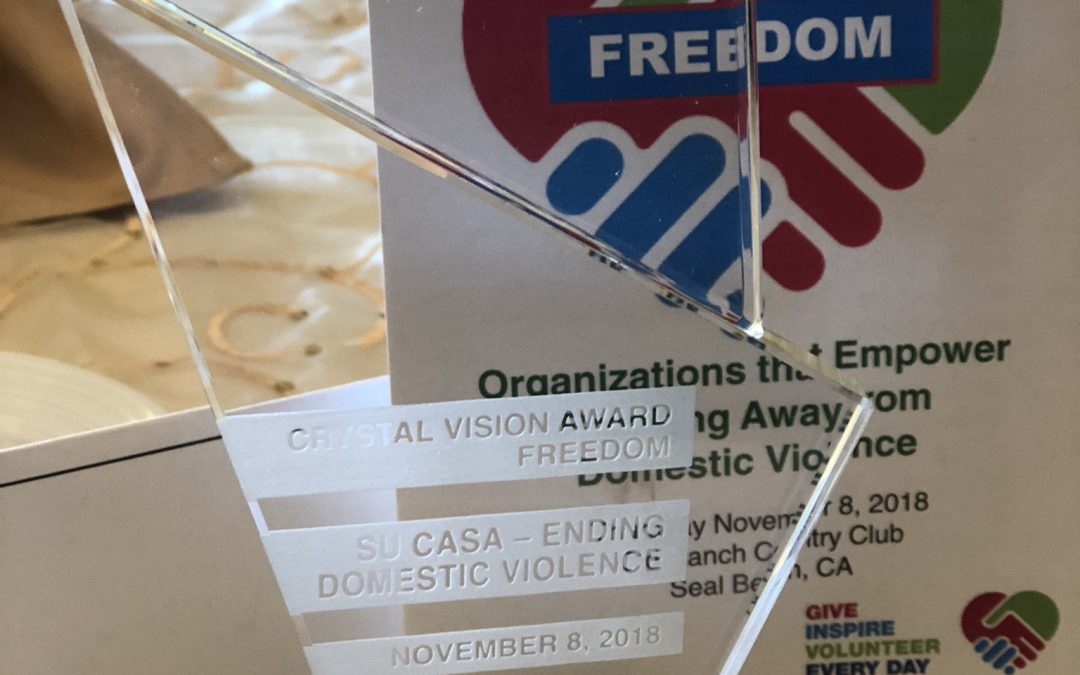 Su Casa Awarded Crystal Vision Award From Boeing Employees Community Fund