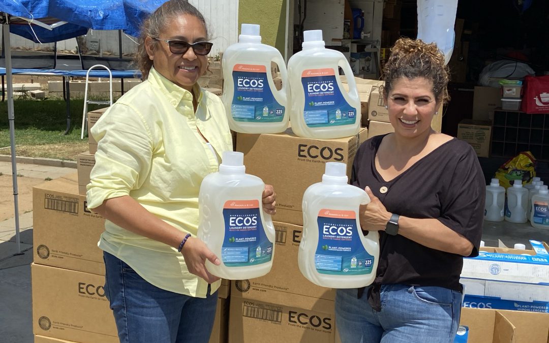 Sustainable Cleaning Supplies Donated